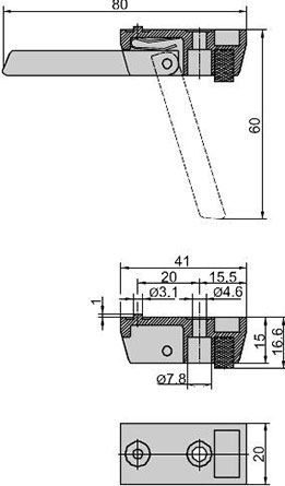 Nóżki regulowane AL-DIECASTING