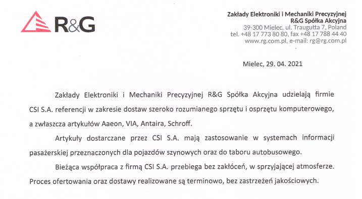 referencje